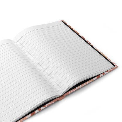 Retro Floral Hardcover Journal