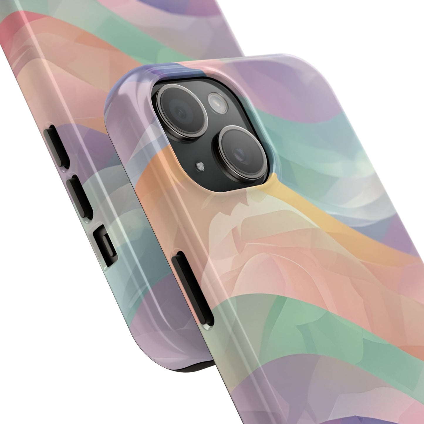 Soft Pastel Wavy Phone Case
