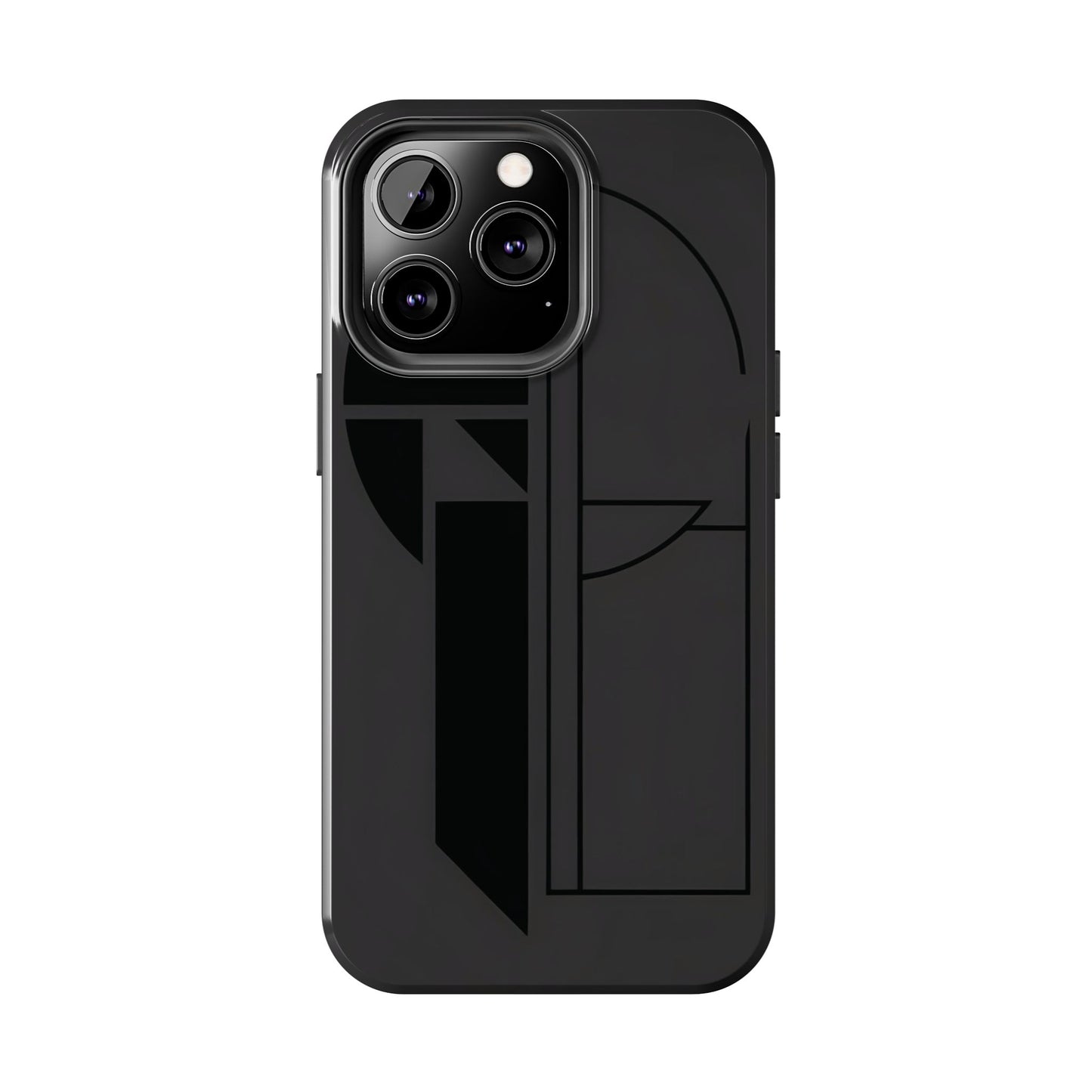 Obsidian Grid Phone Case