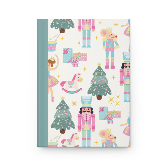 Nutcracker Ballet Hardcover Journal