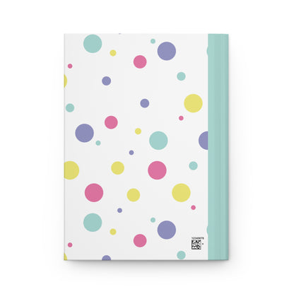 Polka Dot Hardcover Journal Matte