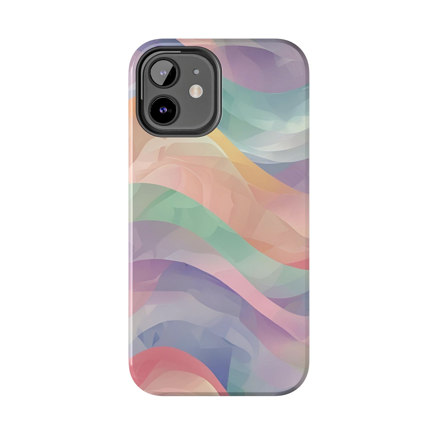 Soft Pastel Wavy Phone Case