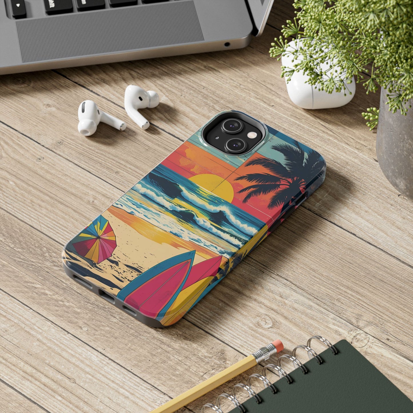 Sunset Surf Vibes Phone Case