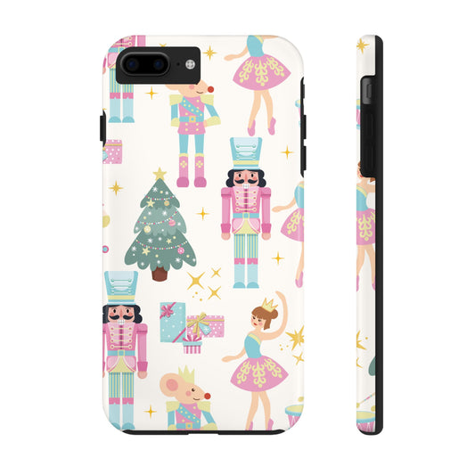 Nutcracker Ballet Cream Holiday Phone Case