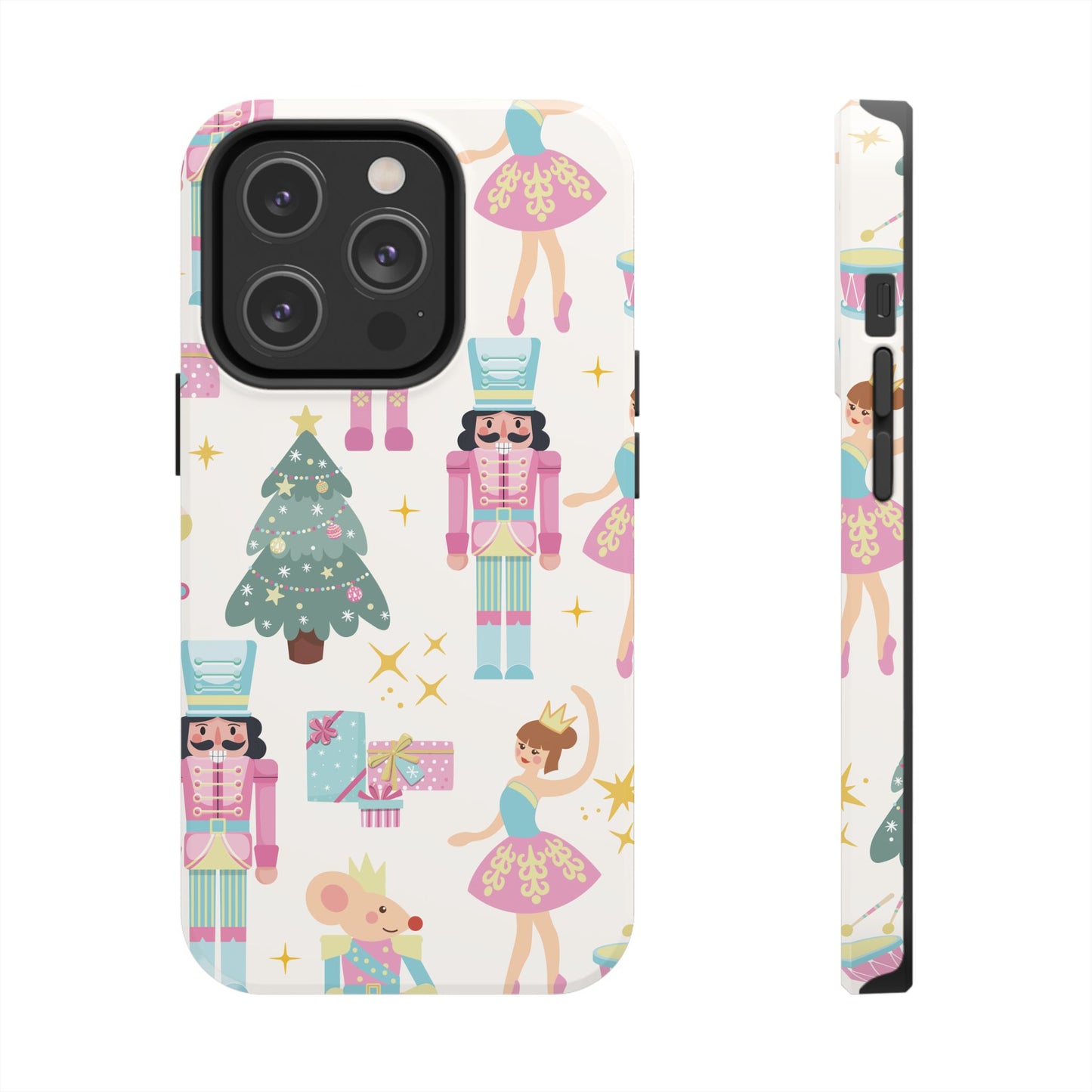 Nutcracker Ballet Cream Holiday Phone Case