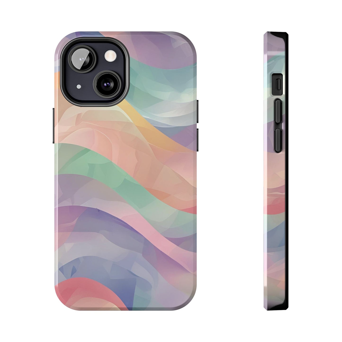 Soft Pastel Wavy Phone Case