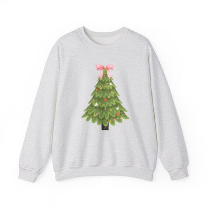 Coquette Christmas Tree Sweatshirt