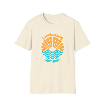 Everlasting Summer Retro Sunset Tee – Bright Beach Vibes T-Shirt