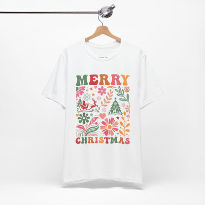 Boho Merry Christmas Tee