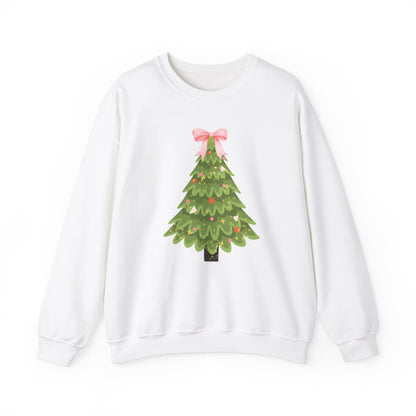Coquette Christmas Tree Sweatshirt