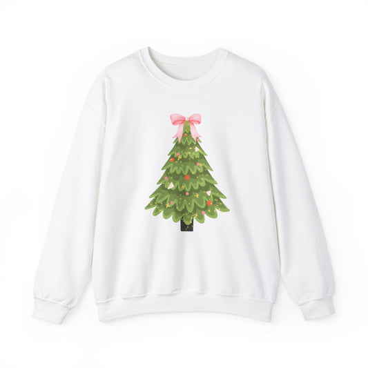 Coquette Christmas Tree Sweatshirt