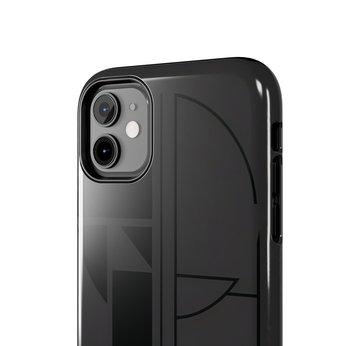 Obsidian Grid Phone Case