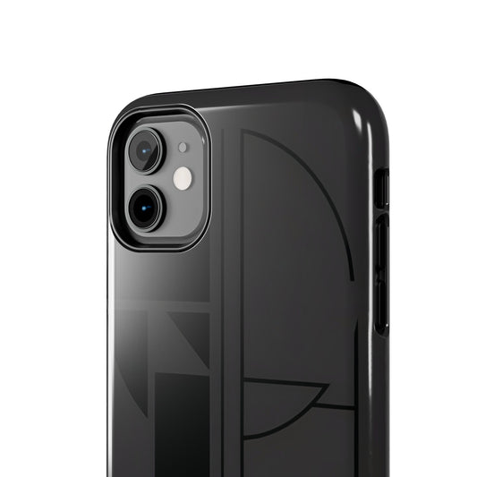 Obsidian Grid Phone Case