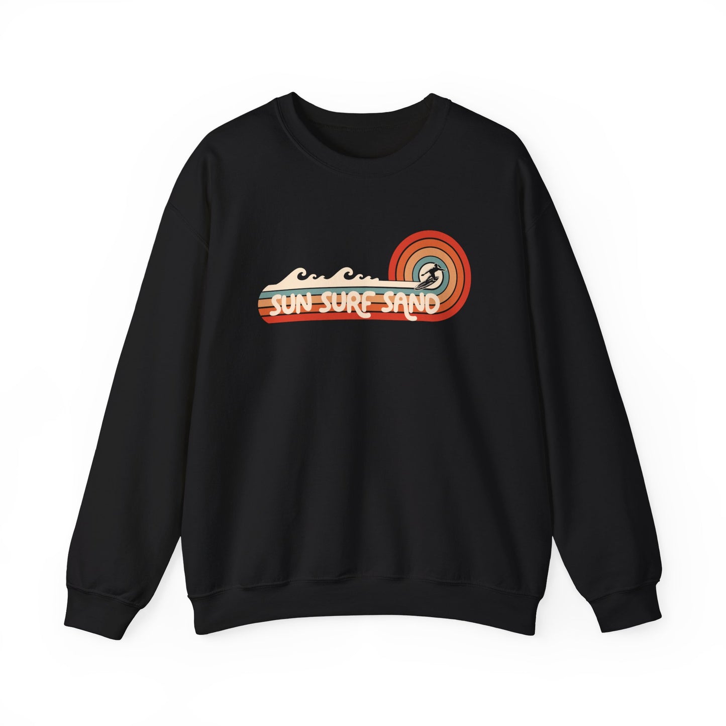 Sun Sand Surf Retro Sweatshirt