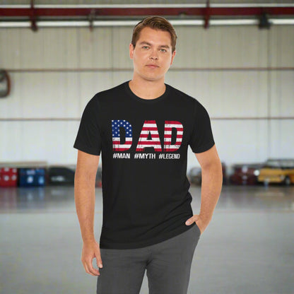 Dad man myth legend t-shirt