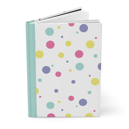 Polka Dot Hardcover Journal Matte