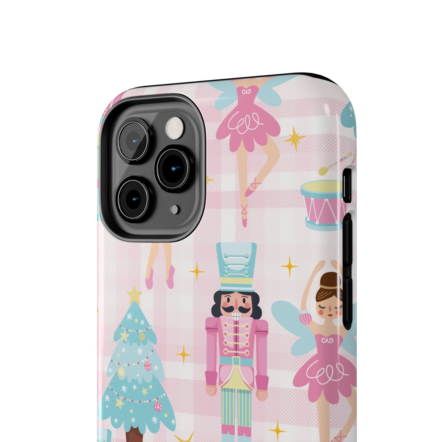 Nutcracker Ballet Pink Plaid Phone Case