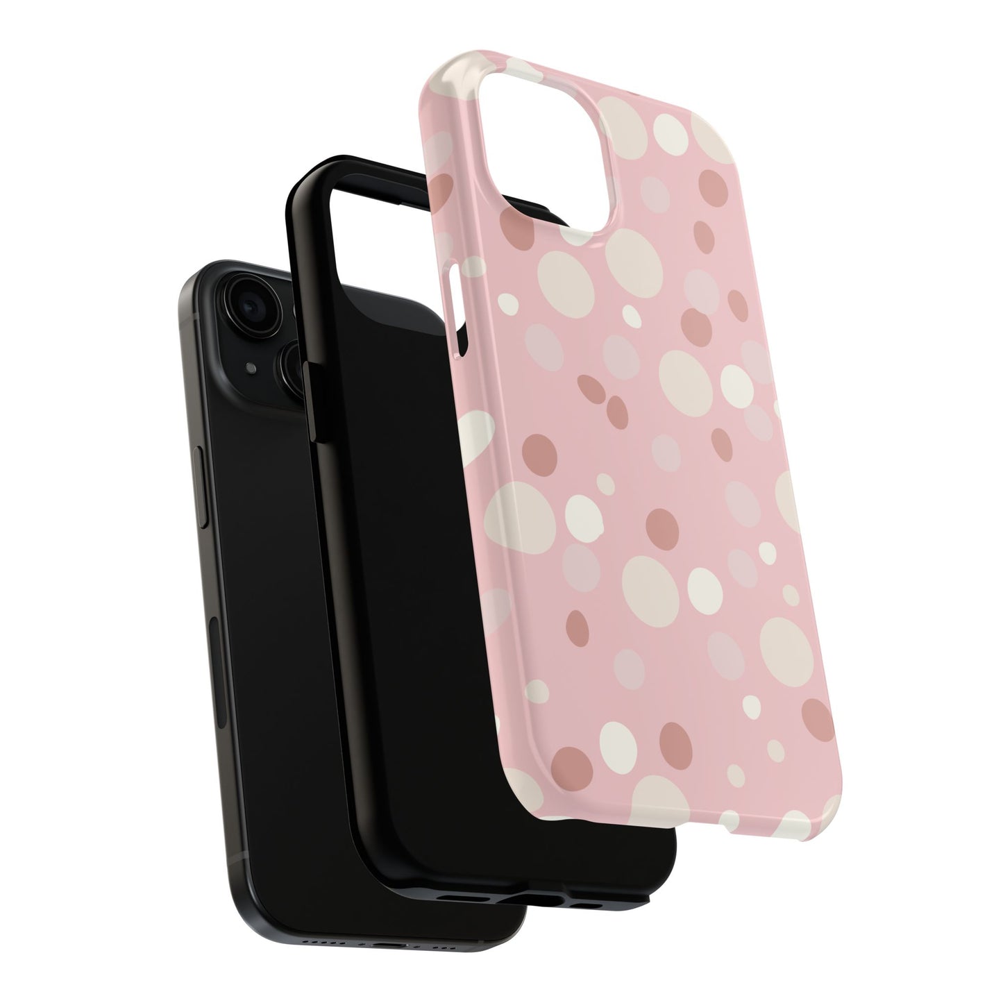 Boho Blush Polka Phone Case