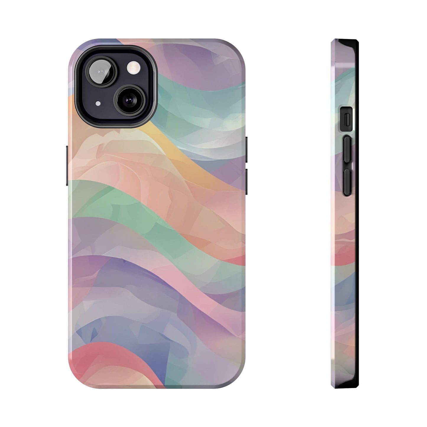 Soft Pastel Wavy Phone Case