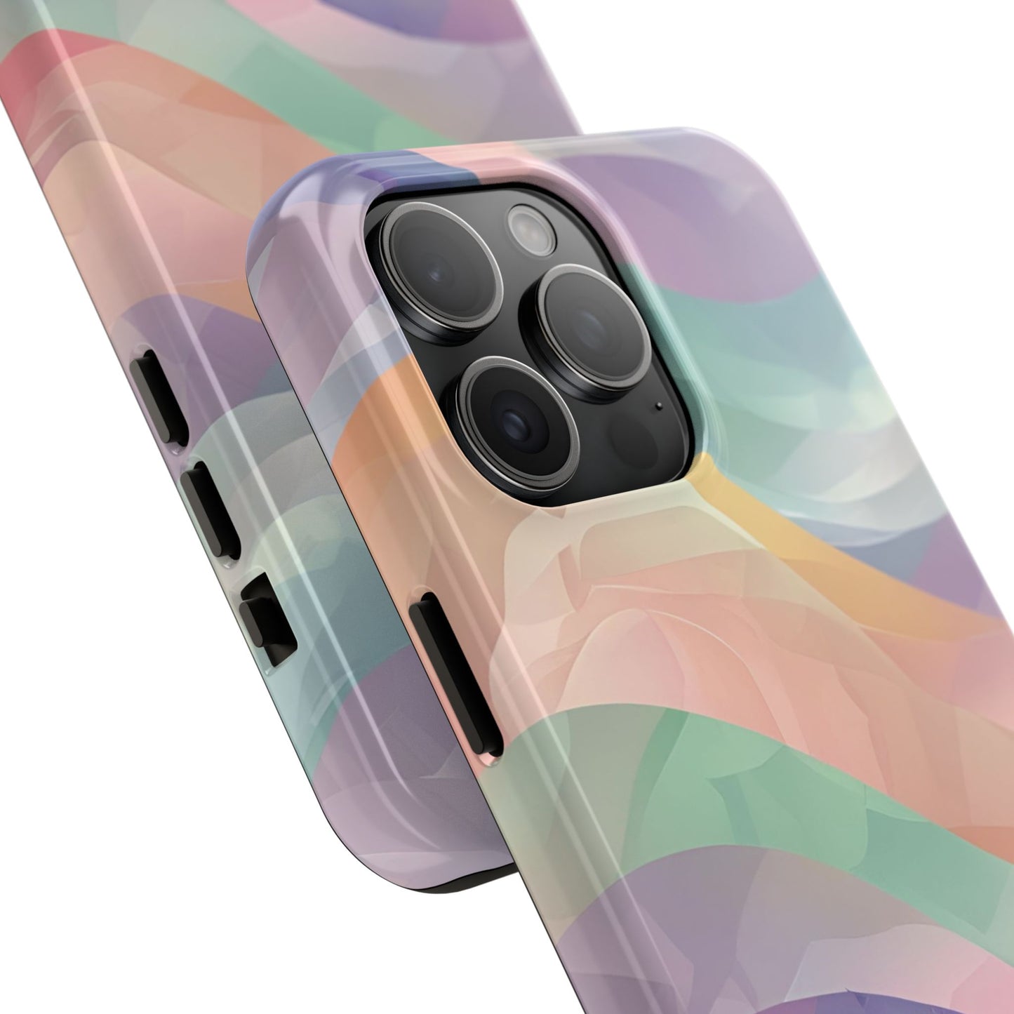 Soft Pastel Wavy Phone Case