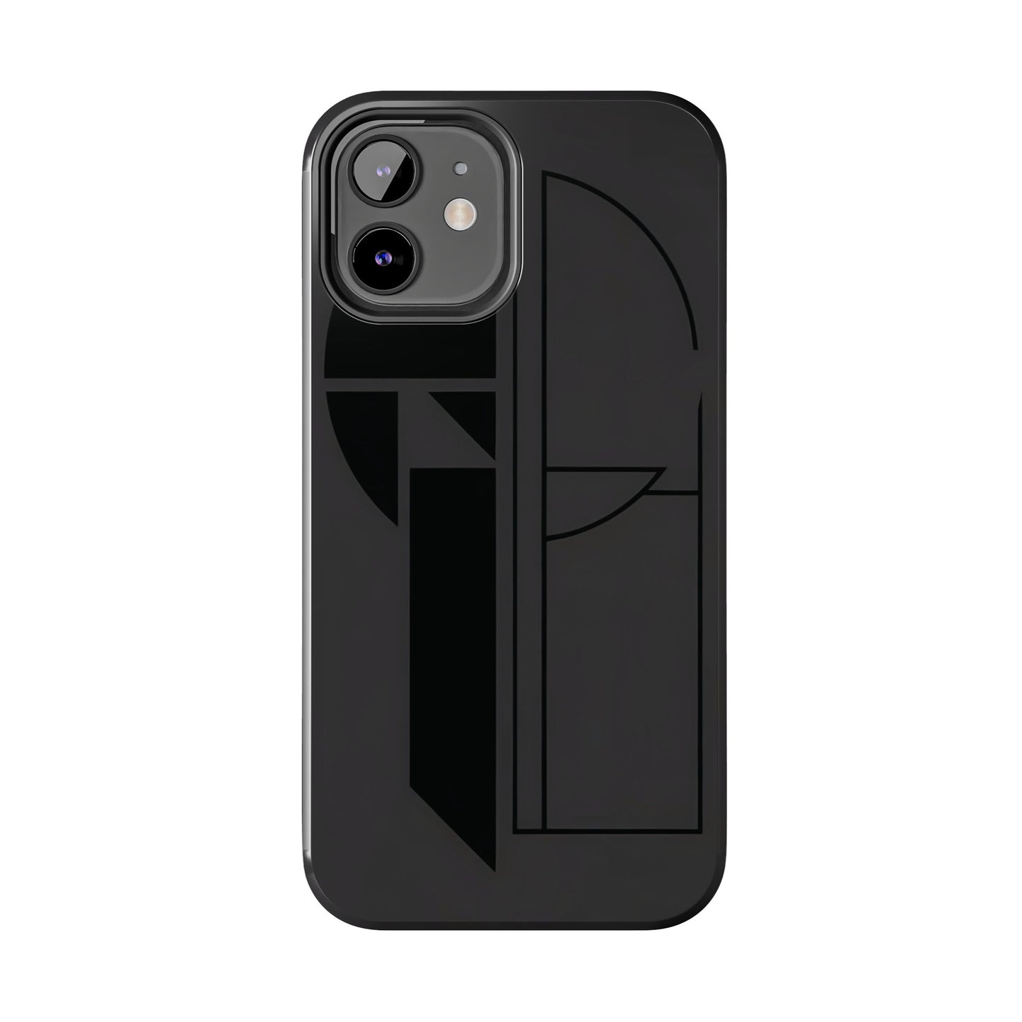 Obsidian Grid Phone Case