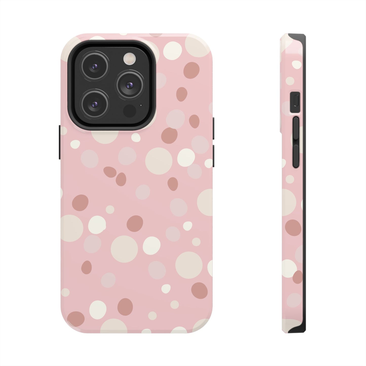 Boho Blush Polka Phone Case