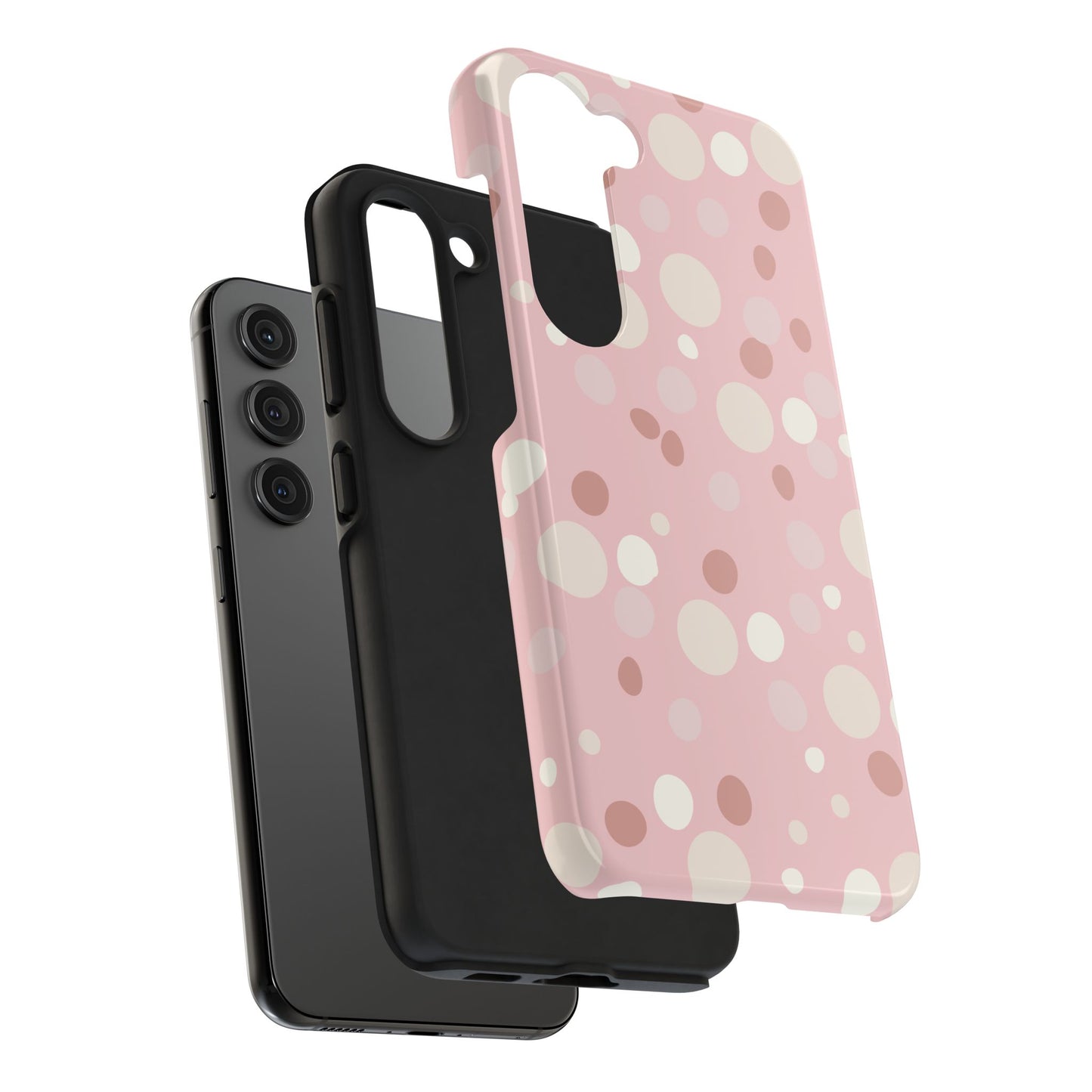 Boho Blush Polka Phone Case