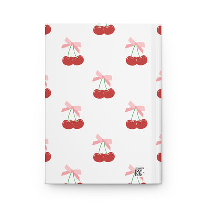 Cherry Coquette Hardcover Journal Matte