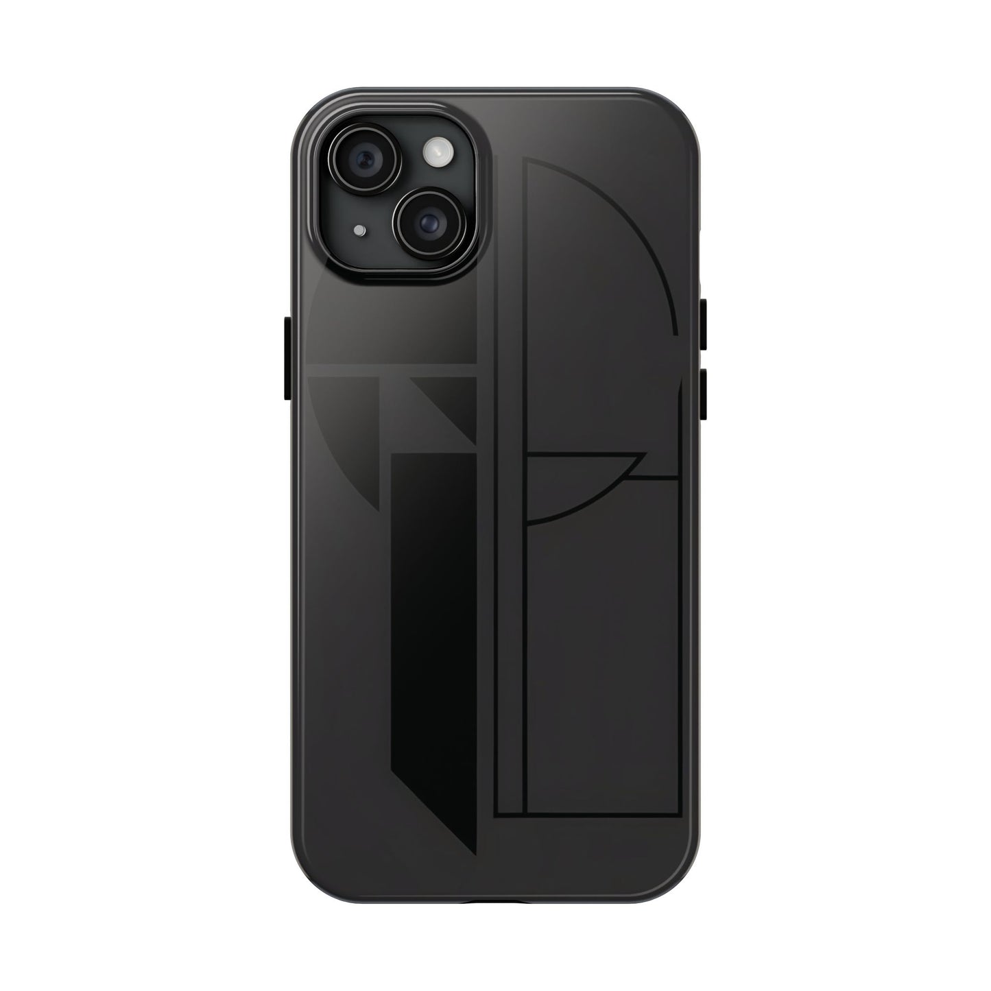 Obsidian Grid Phone Case