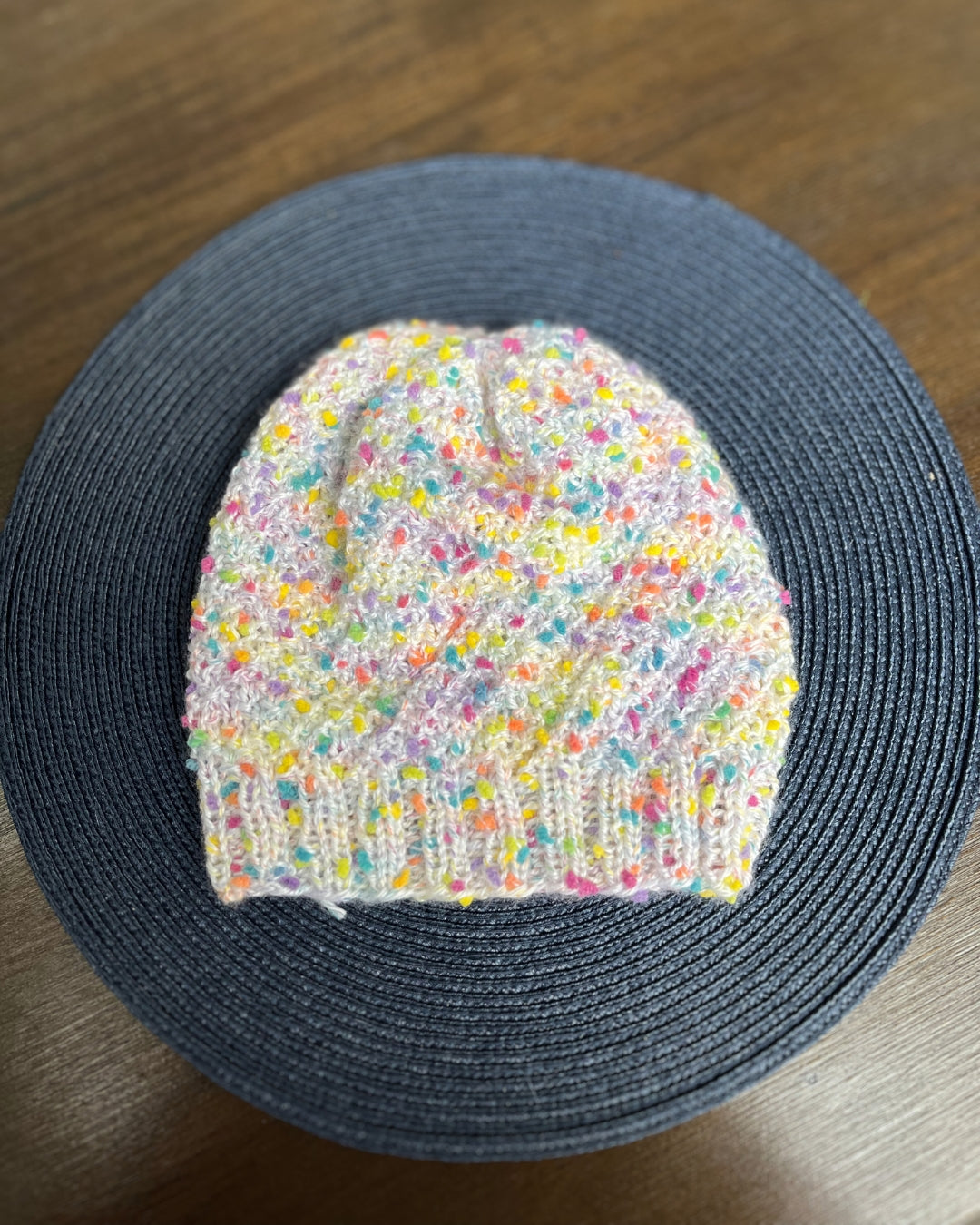 Handmade Acrylic Knitted Beanies – One of a Kind